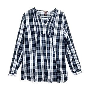 Bit & Bridle long sleeve light weight blouse